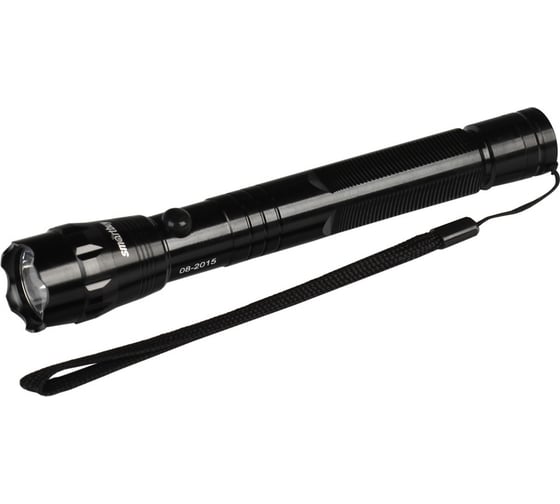 Изображение товара Светодиодный алюминиевый фонарь Smartbuy 1Вт 2AA, черный SBF-600-K