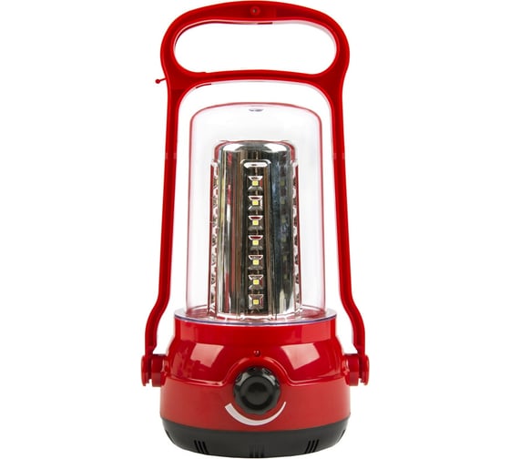 Изображение товара Аккумуляторный кемпинговый фонарь Smartbuy 35+6 SMD, красный SBF-36-R