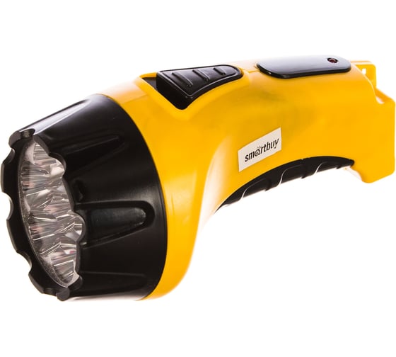 Изображение товара Аккумуляторный светодиодный фонарь Smartbuy 7 LED с прямой зарядкой, желтый SBF-86-Y