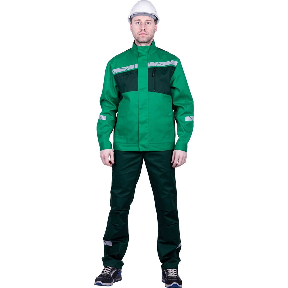 Изображение товара Летняя мужская куртка ГК Спецобъединение СТРОНГ, зеленый, 2XL