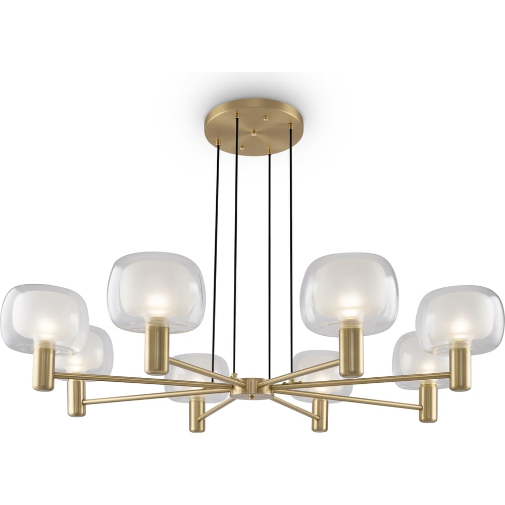 Изображение товара Подвесной светильник MAYTONI vision 8хE14 60W золото стиль модерн