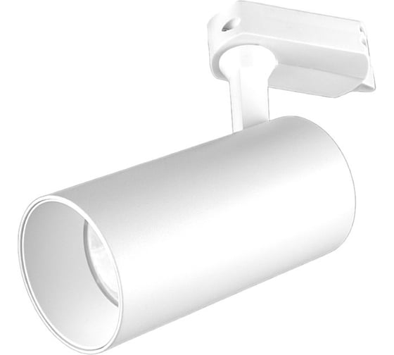 Изображение товара Трековый светодиодный поворотный светильник iSVET 20Вт спот, встроенная лампа, на шинопровод, белый TRK-102-1-4