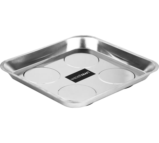 Изображение товара Прямоугольный магнитный лоток WIEDERKRAFT 240х240 мм  WDK-65149