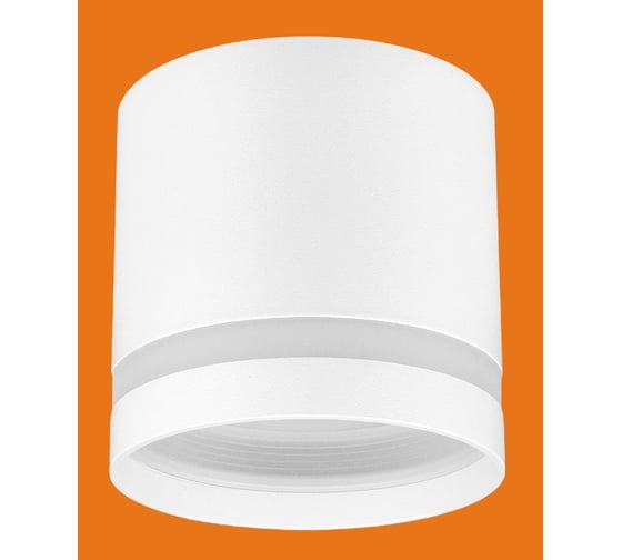 Изображение товара Потолочный светильник (спот) iSVET GXL 101, точечный под лампу GХ53, белый с полосой GXL-101-3-4