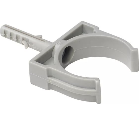 Изображение товара Держатель с дюбелем без шурупа Экопласт СT20 D20 мм, 10 шт 41420-10