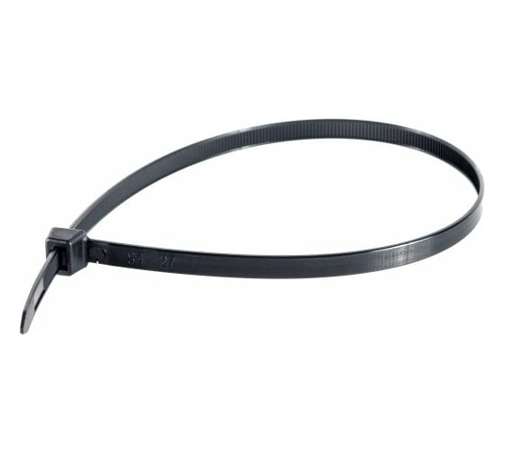 Изображение товара Кабельные хомуты Экопласт 4, 8 х 350 мм, цвет черный, 100 шт 45350BL