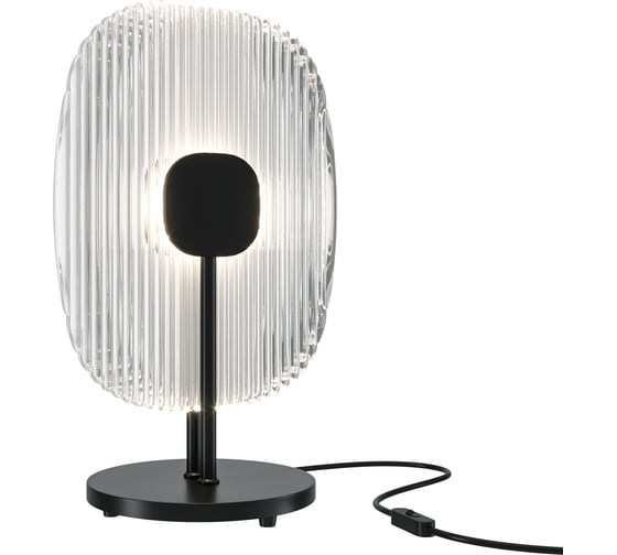 Изображение товара Настольный светильник MAYTONI eclipse led 6w нержавеющая сталь матовый черный MOD152TL-L1BK