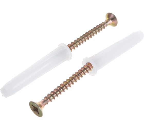 Изображение товара Дюбель VIPкрепеж белый набор 170 шт. 41560 VIP