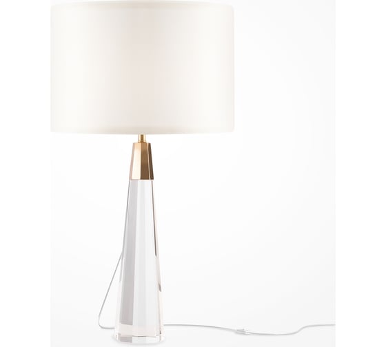 Изображение товара Настольный светильник MAYTONI bianco 1хe27x60w металл и текстиль латунь Z030TL-01BS2