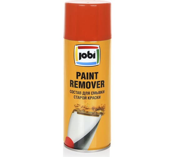 Изображение товара Аэрозольная смывка старой краски JOBI 520 мл 32277