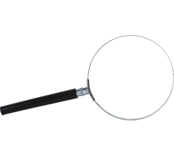 Изображение товара Ручная круглая лупа 2,5х-100мм для чтения в металлической оправе Pro Legend PL4420