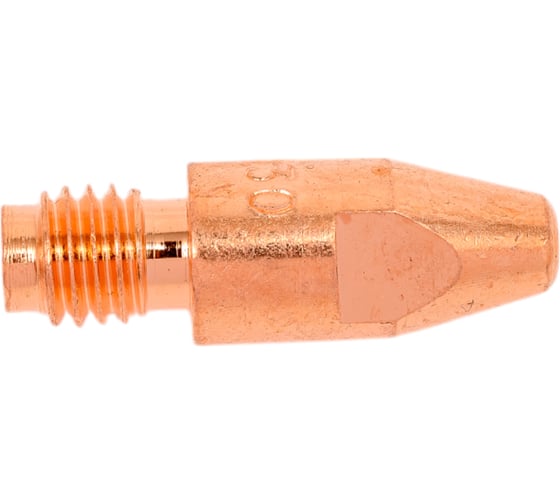 Изображение товара Токоподводящий наконечник М8, 10/30 мм, 0.8 мм, E-Cu, 10 шт EUROSTAR 02М81030Ф0.8М