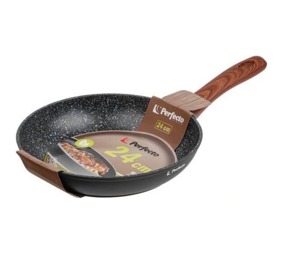 Изображение товара Сковорода PERFECTO LINEA 24x5.0 см, алюминий антипригарное покрытие, серия Hardy 55-245011