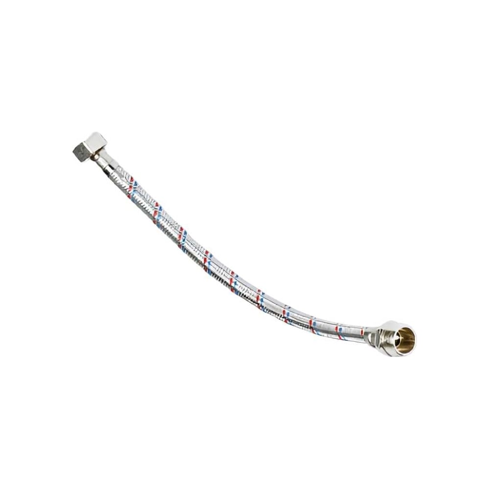 Изображение товара Гибкая подводка для воды Altstream BASE 1/2 дюйма 2.5 м полупрофессиональная нержавеющая сталь