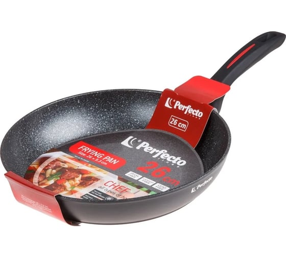 Изображение товара Сковорода PERFECTO LINEA 26x5.3 см, алюминий антипригарное покрытие, для индукционных плит, серия CHEF 55-265310