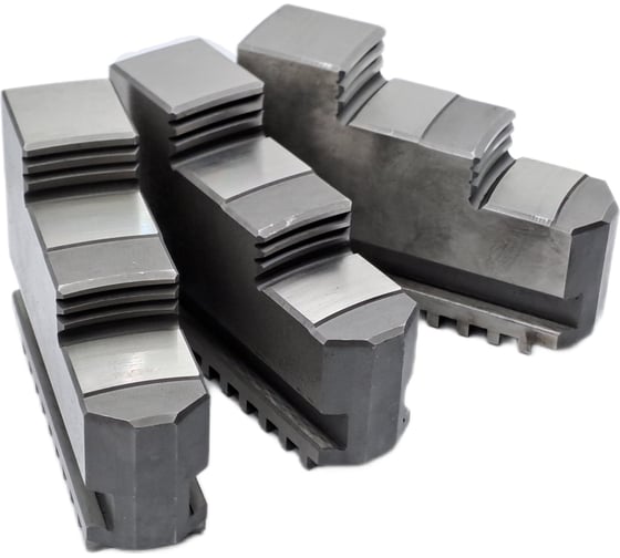 Изображение товара Кулачки обратные к патрону токарному 400 3-х кул. шаг 11 мм, ширина 36 мм, паз 13 мм TORNERI Т019452