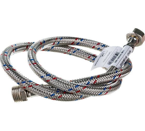 Изображение товара Гибкая подводка для воды НР 1/2" х ВР 1/2", длина 1 м STOUT RG008P0SIGMJFC