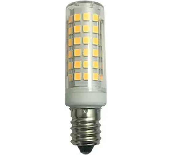 Изображение товара Светодиодная лампа Ecola T25 led premium micro 7,0w, e14, 2700k, 340, кукуруза, для холодильника, швейной машинки и т.д., 69x20 mm B4PW70ELC