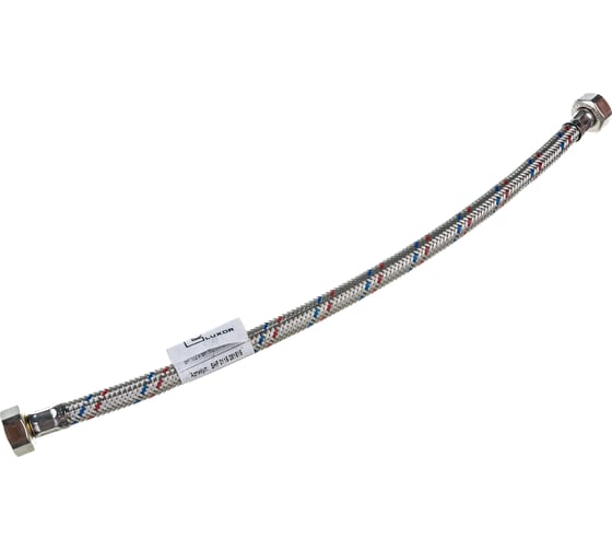 Изображение товара Гибкая подводка для воды ВР 1/2" х ВР 1/2", длина 400 мм STOUT RG008P0SMVESFS