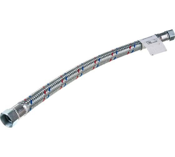Изображение товара Гибкая подводка для воды ВР 3/4" х ВР 3/4", длина 500 мм STOUT RG008S8TKCCV1G