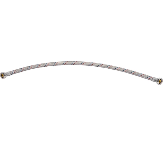Изображение товара Гибкая подводка для воды ВР 3/8" х ВР 3/8", длина 600 мм STOUT RG008P0SIGR7FG