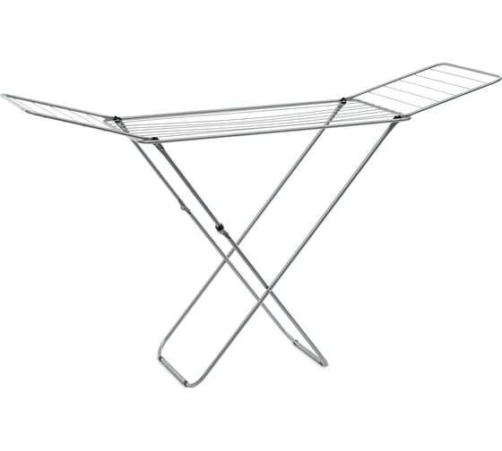 Изображение товара Напольная сушилка для белья PERFECTO LINEA 18м, серия Lily, серебристая 46-000181