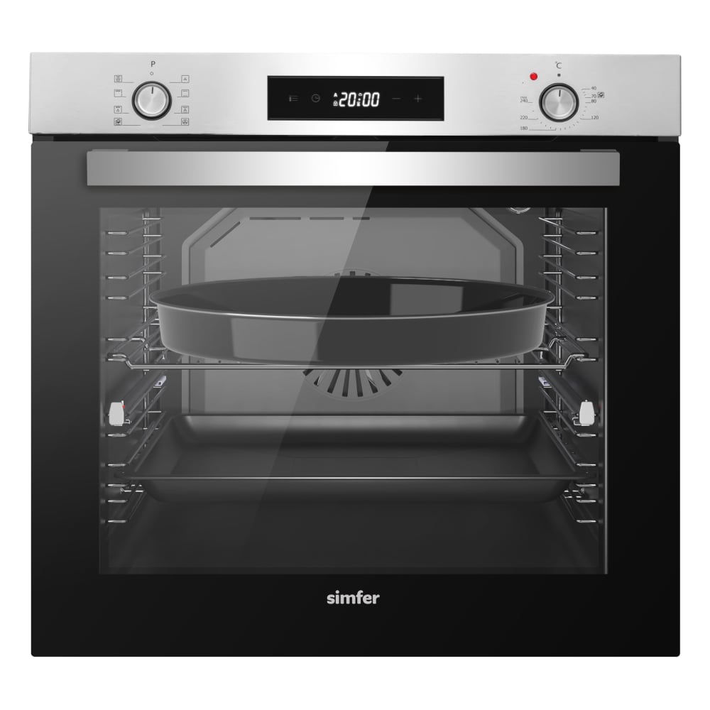 Изображение товара Электрический духовка Simfer 9 режимов работы конвекция гриль модель B6EM69070