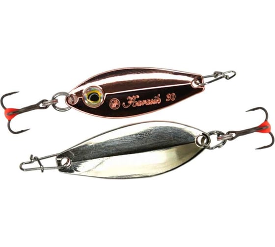 Изображение товара Вертикальная блесна ECOPRO Karasik, 35 мм, 4.5г, S/C EPVJKR35SC