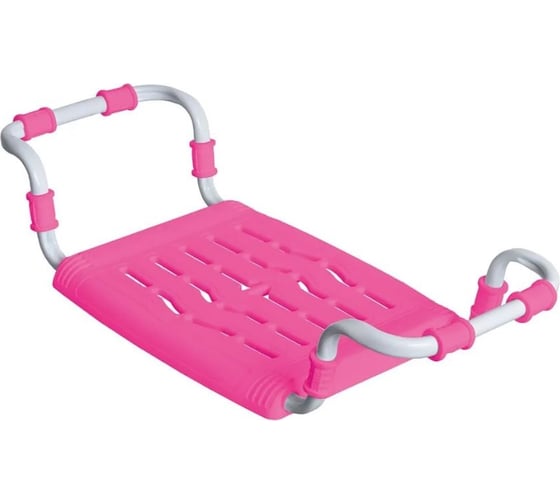 Изображение товара Пластмассовое сиденье на ванну Nika СВ5 СВ5/Р розовый