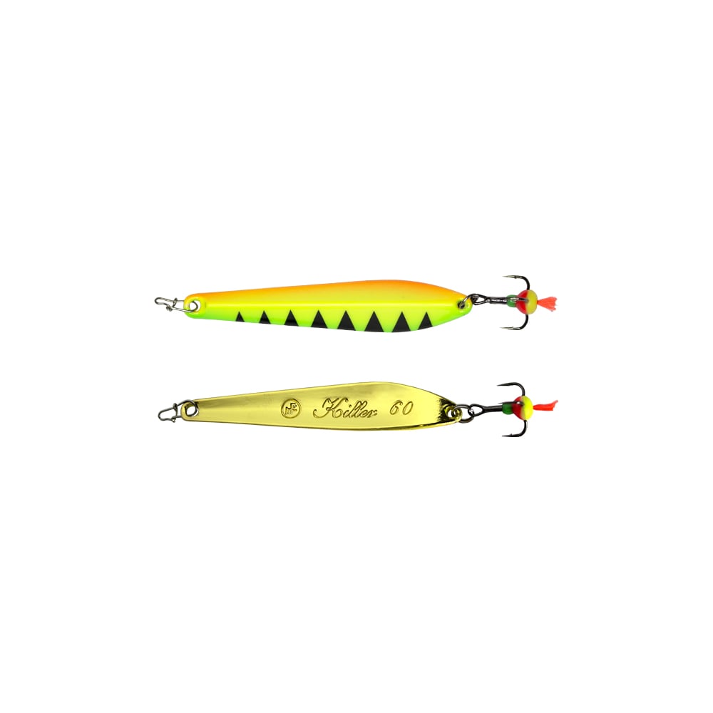 Изображение товара Вертикальная блесна ECOPRO Killer 80 мм 13 г FTG Gold рыбалка