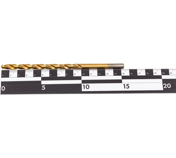 Изображение товара Сверло ООО "ТМТ ГРУПП" цилиндрический хвостовик дл. 7.1 кл.А1 Р9 н/тит 56265