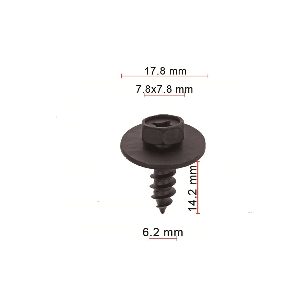 Клипса 10 шт AVERS 9015960525-10