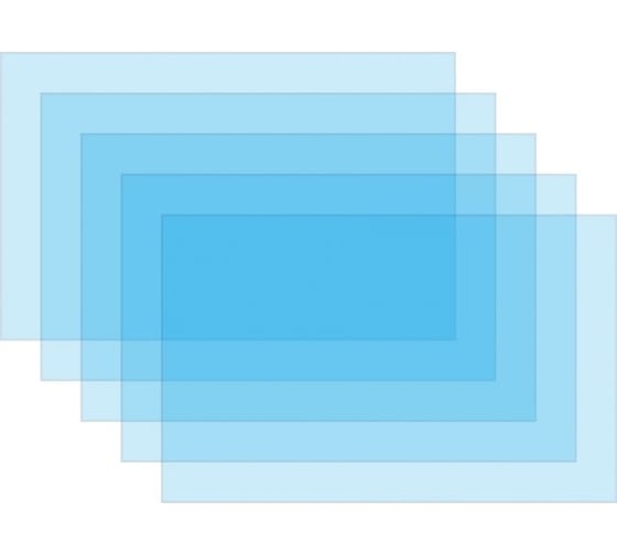 Изображение товара Стекло защитное для сварочной маски внутреннее, 106x67 мм, 5 шт DGM DGX310-2
