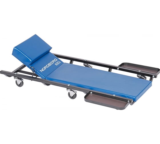 Изображение товара Лежак подкатной с подъемным подголовником и магнитными лотками NORDBERG N30C6