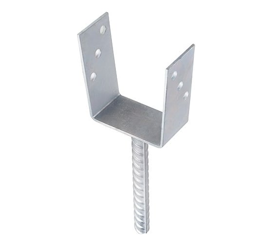 Изображение товара Анкерное основание столба STARFIX тип U, 100x325x120 мм SMP-32327-1