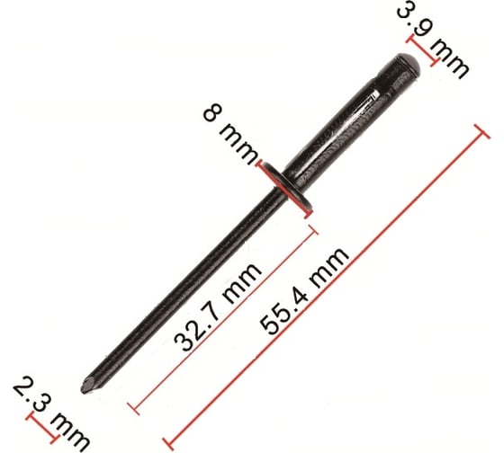 Изображение товара Клипса 10 шт AVERS GHP950355-10