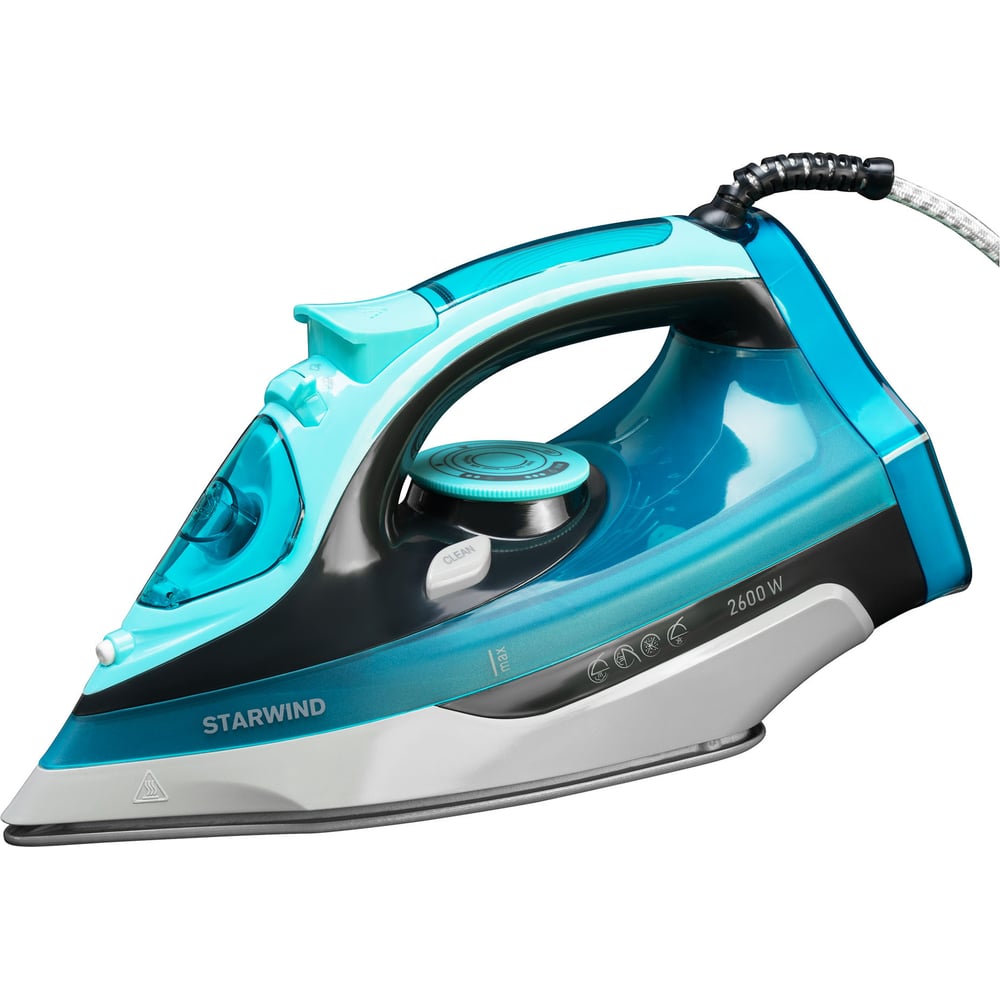 Изображение товара Утюг STARWIND SIR2652 2600 Вт бирюзовый/черный 1462031