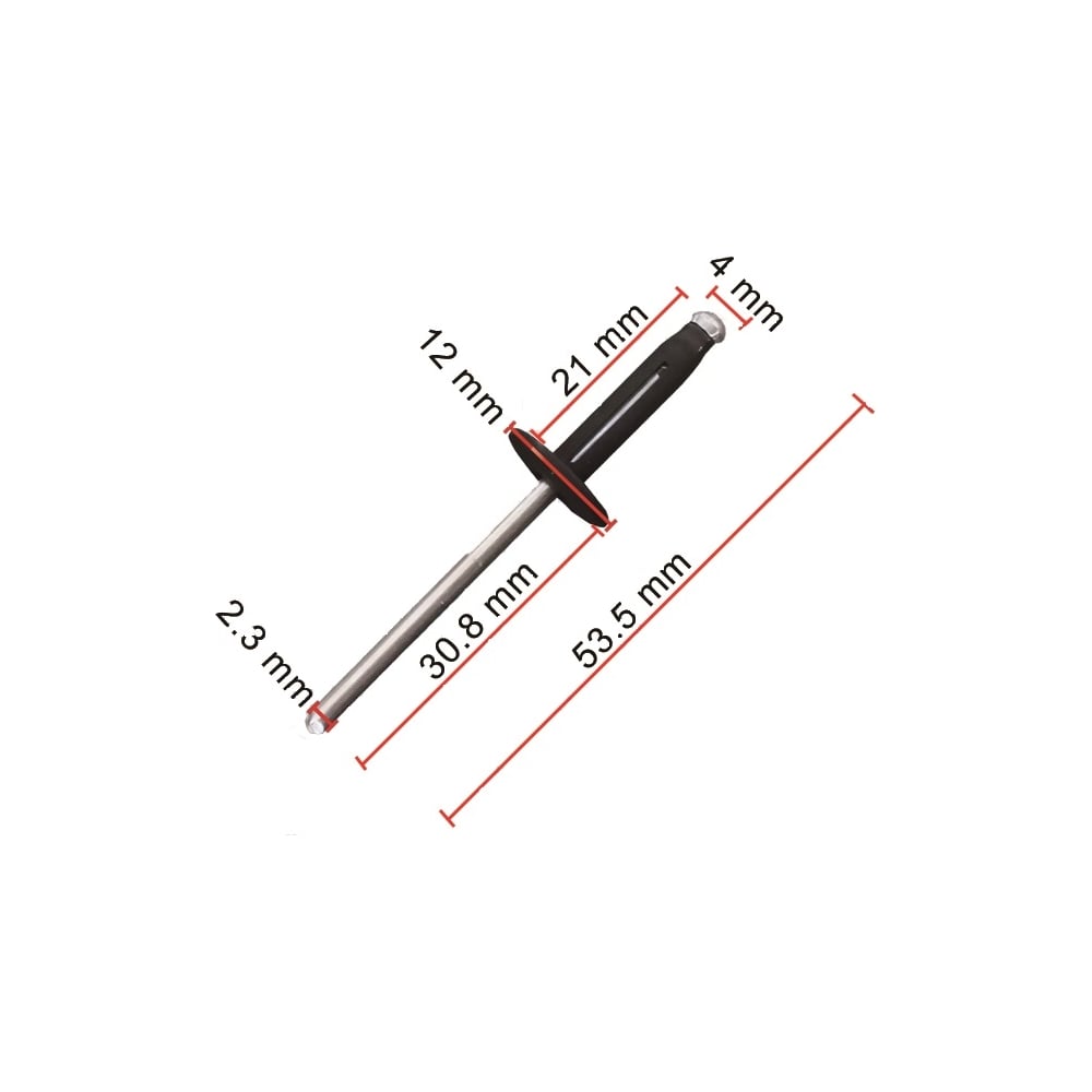 Клипса 50 шт AVERS TK2150355-50