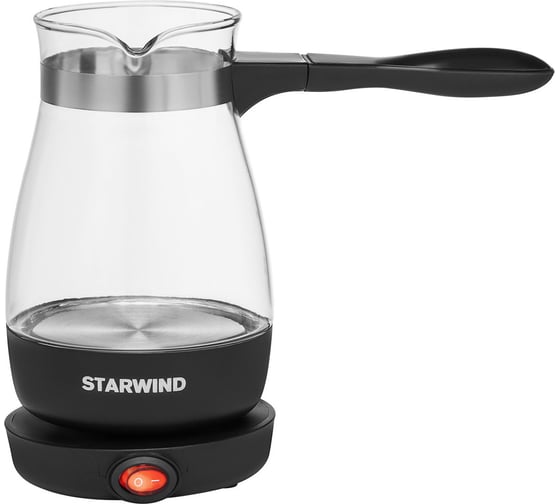 Изображение товара Электрическая кофеварка-турка STARWIND STG6053 600Вт черный 1639036