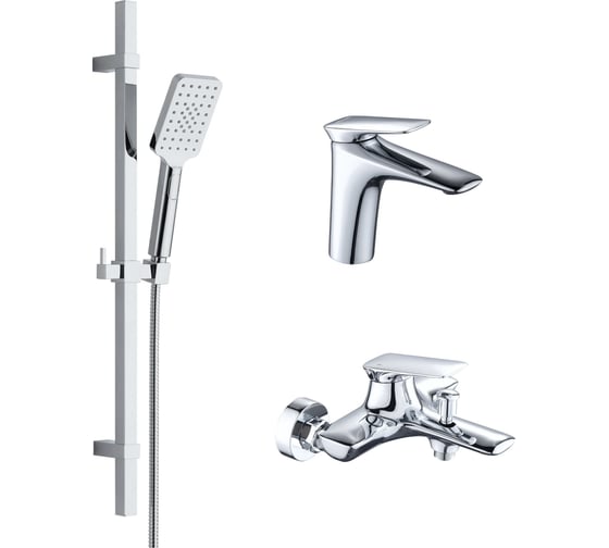 Изображение товара Душевой комплект 3x1 хромированный BOND B03-5300