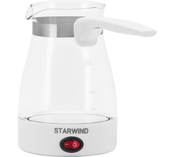 Изображение товара Электрическая кофеварка-турка STARWIND STG6050 600Вт белый 1382962