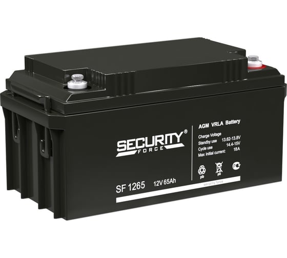 Изображение товара Батарея аккумуляторная Security Force SF 1265
