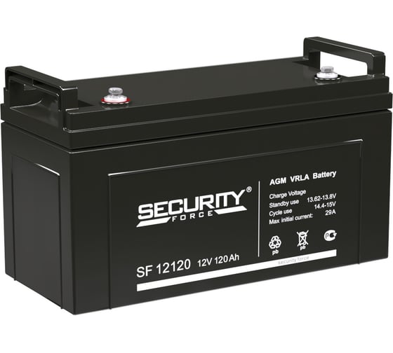 Изображение товара Батарея аккумуляторная Security Force SF 12120