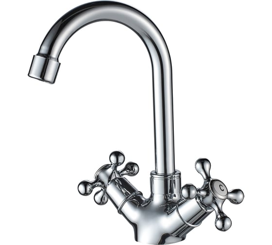 Изображение товара Смеситель для раковины Wesnaart rassvet, хром RAS02-230