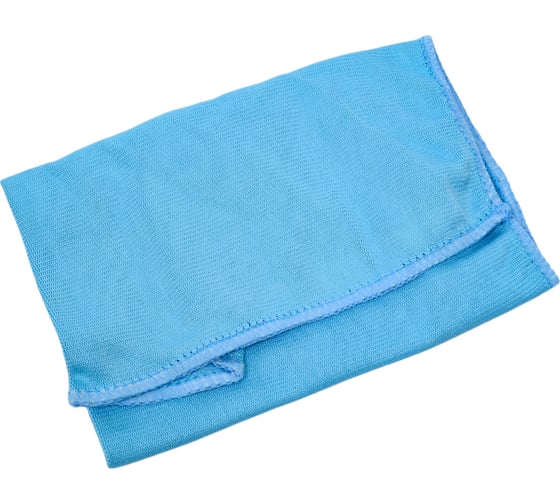 Изображение товара Салфетка из микрофибры A-VM 35x35 см, синяя, для стекла SR4053
