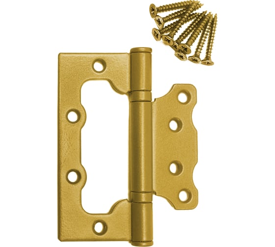 Изображение товара Накладная петля Трибатрон ПБ-100 золотой металлик 88402