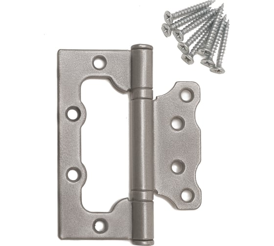 Изображение товара Накладная петля Трибатрон ПБ-100 алюминиевый металлик 88398