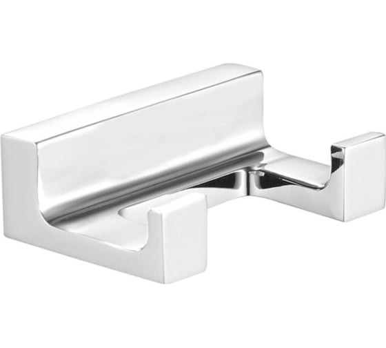 Изображение товара Настенный двойной крючок RavSlezak цвет хром, арт. NLA0102