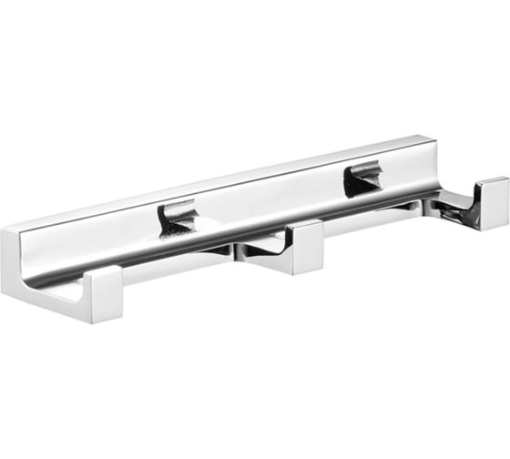 Изображение товара Настенная планка с крючками RavSlezak цвет хром, арт. NLA0105