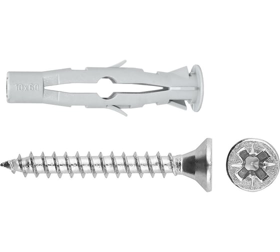 Изображение товара Дюбель-бабочка DQ с шурупом Tecfi 10x60 30 шт 147481